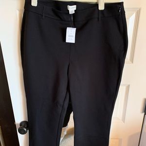 NWT J Crew Ponte Slim Work Pant